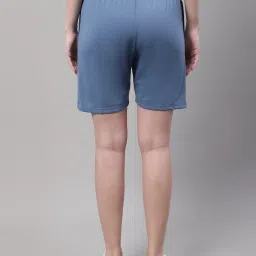 Vimal Jonney Black & Dark Grey Cotton Sports Shorts - Pack of 2 image 2