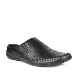 Privo by Inc.5 Men's Black Mule Shoes image 2