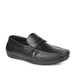 Privo by Inc.5 Men's Black Casual Loafers image 2