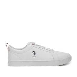 U.S. Polo Assn. Men's DORIT Off White Casual Sneakers image 2