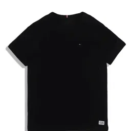 Tommy Hilfiger Kids Black Solid T-Shirt-picture-12