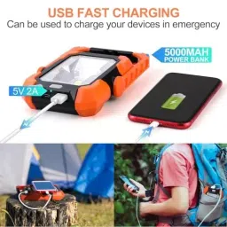 GIGAWATTS Solar Portable Work Light ‎Polyvinyl Chloride 4400 mAh, GW-192 image 5