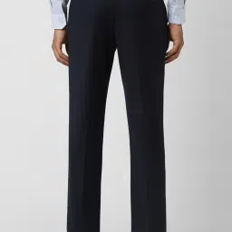 Van Heusen Navy Regular Fit Trousers image 2