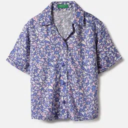 United Colors of Benetton Girls Multicolor Printed Shirt-picture-44