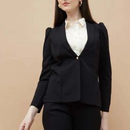 Code By Lifestyle Black Regular Fit Blazer-picture-41