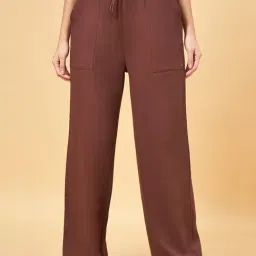 Ajile by Pantaloons Brown Mid Rise Sports Track Pants-picture-21