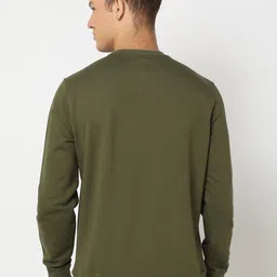 GAP Men Printed Crew Neck Cotton Sweatshirt image 2