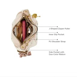 Juicy Couture Dark Sand Daydreamer Logo Shoulder Bag image 4