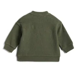 Chicco Boys Olive Regular Fit Printed Clothing Set image 2