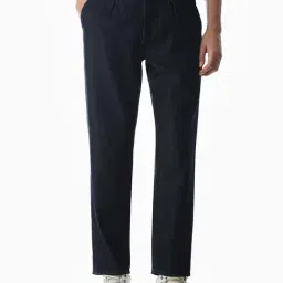 Jack & Jones Dark Blue Cotton Regular Fit Jeans-picture-34