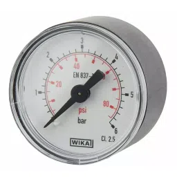 RS PRO Dial Pressure Gauge, Range: 0-6 bar, 4055537-picture-39