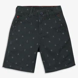 Ed-a-Mamma Anchor Printed Shorts - Green-picture-26