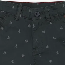 Ed-a-Mamma Anchor Printed Shorts - Green image 3