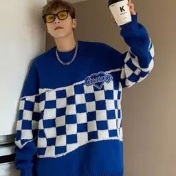 StyleCast Men Colourblocked Long Sleeves Round Neck Longline Pullover-picture-30