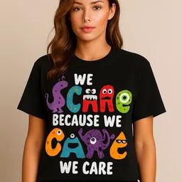 Anikmart Unisex Typography Printed Drop Shoulder Sleeves Cotton T-shirt-picture-52