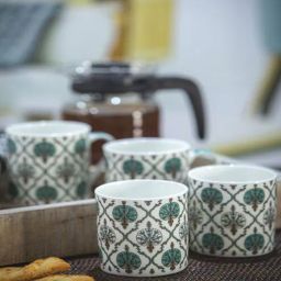 Glamorous Glass Coffee Mug (Set of 6) by Goodhomes-picture-11