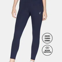 Zelocity By Zivame Navy Slim Fit Leggings-picture-25