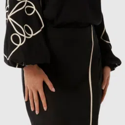 forever new Claude Wrap Mini Skirt image 2