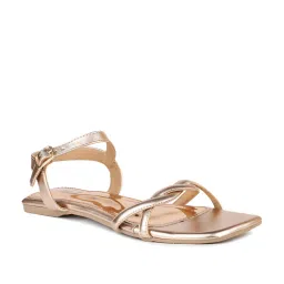 Inc.5 Women's Rose Gold Ankle Strap Sandals image 2