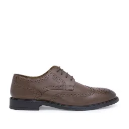 Red Tape Men's Brown Brogue Shoes image 2