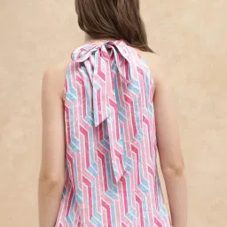 RAREISM Multi Polyester Printed Sleeveless Top image 2