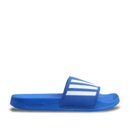 Adidas Men's SWENN Blue Slides image 2