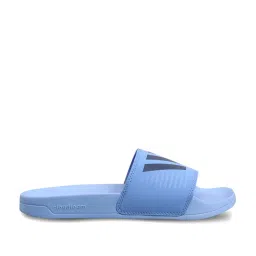 Adidas Men's CONTARO Blue Slides image 2