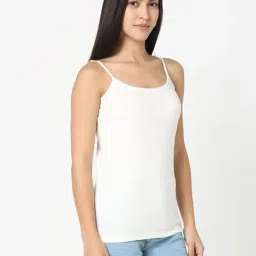 R&B White Cotton Camisole image 4