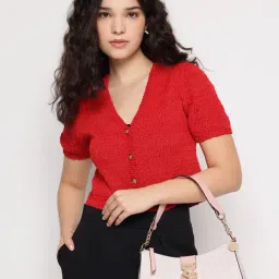 Guess Rose Sauri Logo Shoulder Bag-image-58