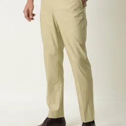 Rare Rabbit Green Tailored Fit Solid Blazer image 2