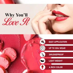 Half N Half Play n Slay Transfer Proof Lipstick 18 Nude Look - 2.4 gm image 2