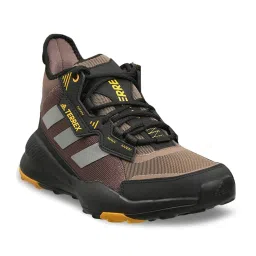 Adidas Men's QuestIt Mid Brown Outdoor Shoes image 2