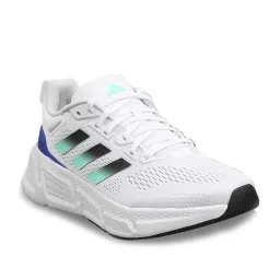 Adidas Men's QUESTAR White Running Shoes image 2