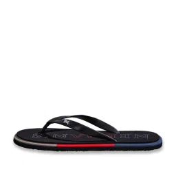 Neemans Men's Recreation Black Flip Flops image 2