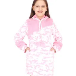 Cutecumber Kids Pink Printed Dress-image-34