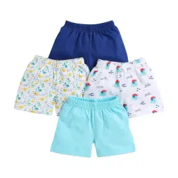 Bumzee Kids Multicolor Printed Shorts (Pack Of 4)-picture-26