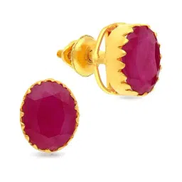 Malabar Gold and Diamonds 22k Gold Earrings for Women-image-31