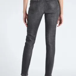 Calvin Klein Jeans Skinny Washed Black Lightly Washed Mid Rise Jeans image 2