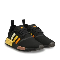 Adidas Originals Men's NMD_R1 Black Running Shoes image 2