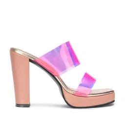 Shezone Women's Pink Casual Sandals image 2