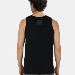 Jockey Black Regular Fit Printed Vests image 2