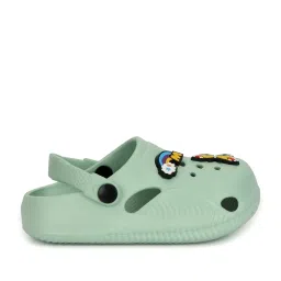 Truffle Collection Boys Green Clogs image 2