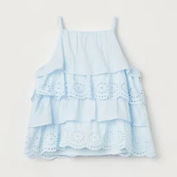 Fame Forever by Lifestyle Girls Blue Cotton Top image 2