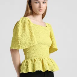 Only Yellow Relaxed Fit Top image 2