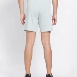 adidas FI Silver Grey Regular Fit 3 Striped Sports Shorts image 2