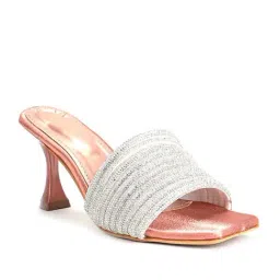 Scentra Women's Peach Casual Sandals-image-31