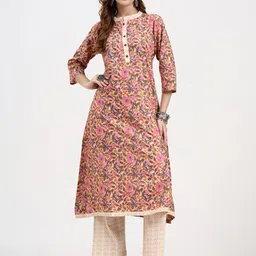 NAVYAAZRI Women Floral Printed Kurta-picture-19