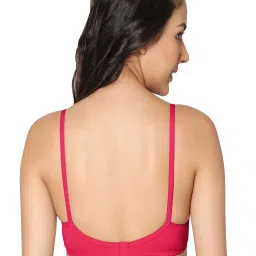 IN CARE Black & Magenta Full Coverage Non-Wired T-Shirt Bra - Pack of 2 image 2