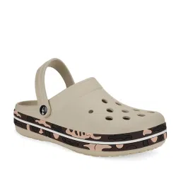 Campus Men's GC-4001 Beige Back Strap Clogs image 2