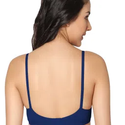 IN CARE Royal Blue Full Coverage Non-Wired T-Shirt Bra image 2
